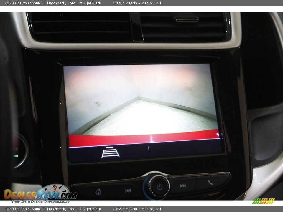 2020 Chevrolet Sonic LT Hatchback Red Hot / Jet Black Photo #11