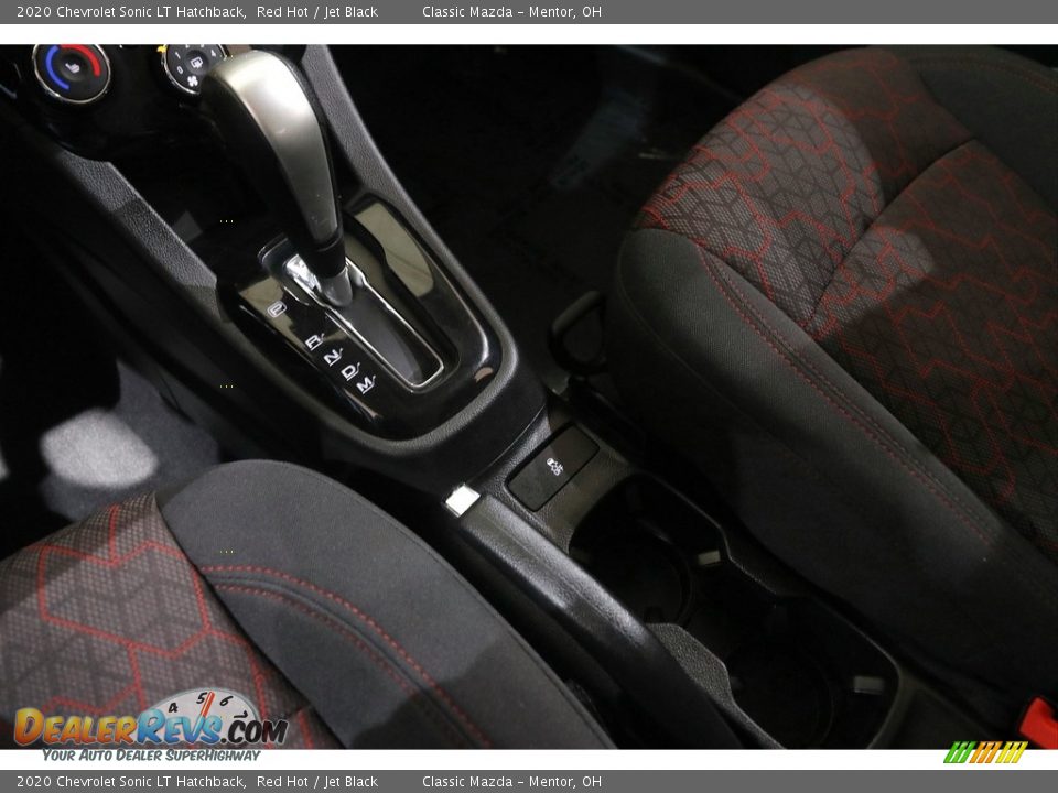 2020 Chevrolet Sonic LT Hatchback Red Hot / Jet Black Photo #12