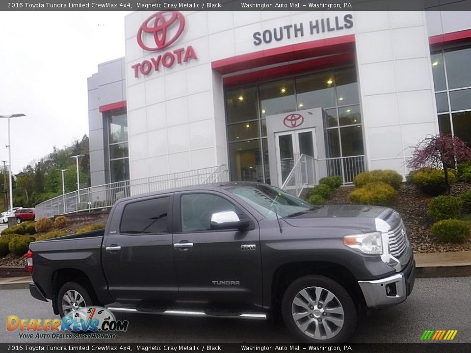 2016 Toyota Tundra Limited CrewMax 4x4 Magnetic Gray Metallic / Black Photo #2