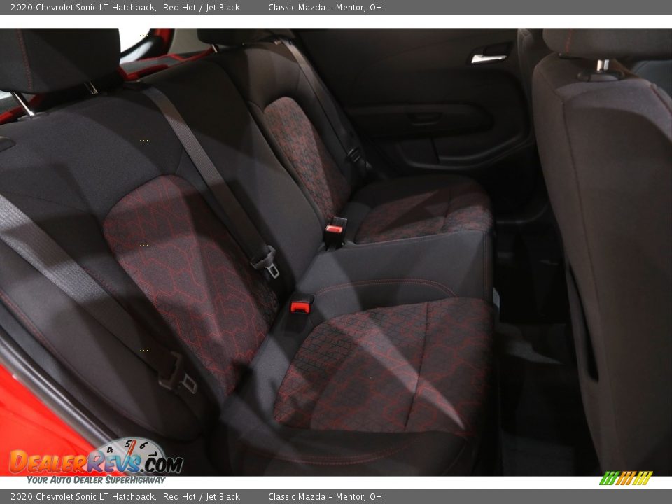 2020 Chevrolet Sonic LT Hatchback Red Hot / Jet Black Photo #14