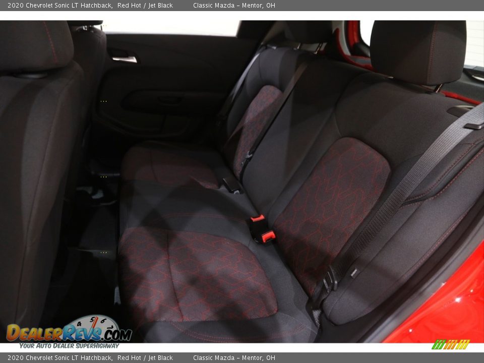 2020 Chevrolet Sonic LT Hatchback Red Hot / Jet Black Photo #15