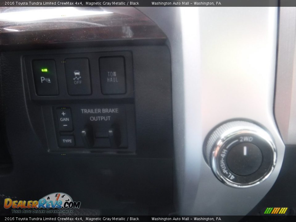 2016 Toyota Tundra Limited CrewMax 4x4 Magnetic Gray Metallic / Black Photo #7