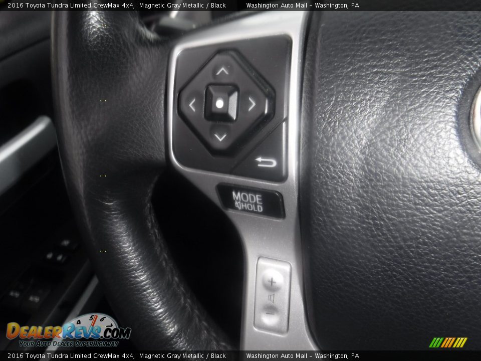 2016 Toyota Tundra Limited CrewMax 4x4 Magnetic Gray Metallic / Black Photo #8