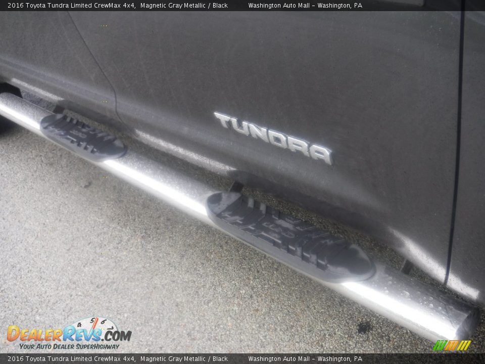 2016 Toyota Tundra Limited CrewMax 4x4 Magnetic Gray Metallic / Black Photo #11