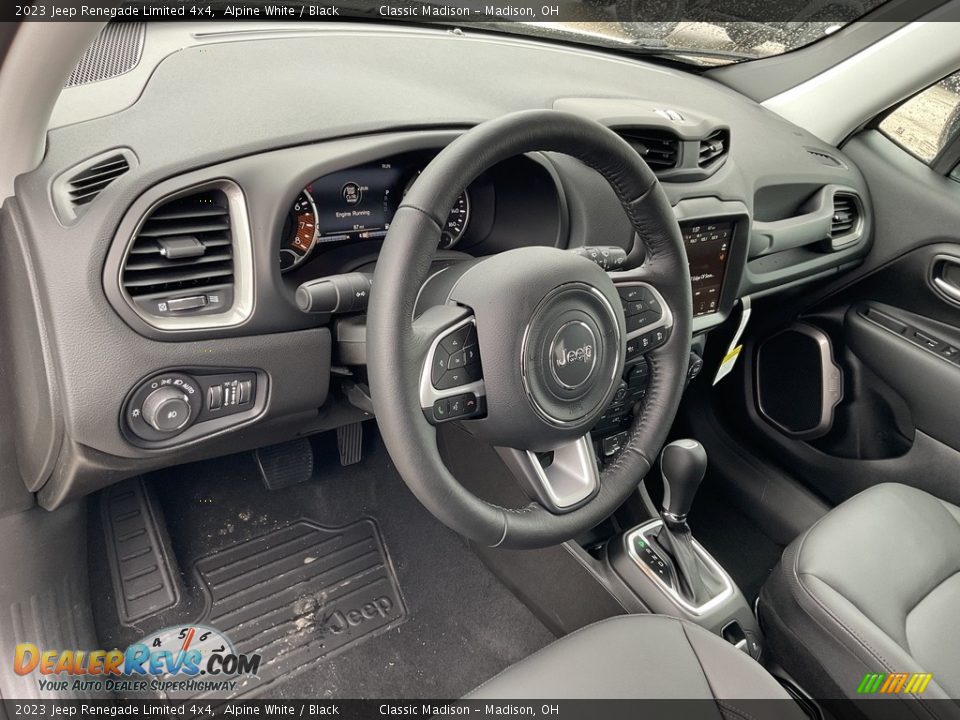 2023 Jeep Renegade Limited 4x4 Alpine White / Black Photo #4