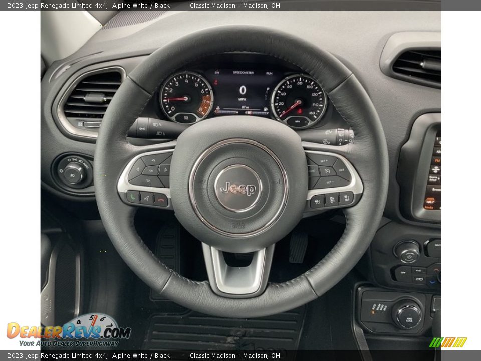 2023 Jeep Renegade Limited 4x4 Alpine White / Black Photo #5