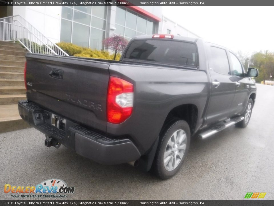 2016 Toyota Tundra Limited CrewMax 4x4 Magnetic Gray Metallic / Black Photo #19