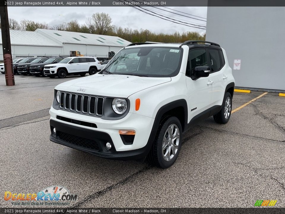 2023 Jeep Renegade Limited 4x4 Alpine White / Black Photo #7