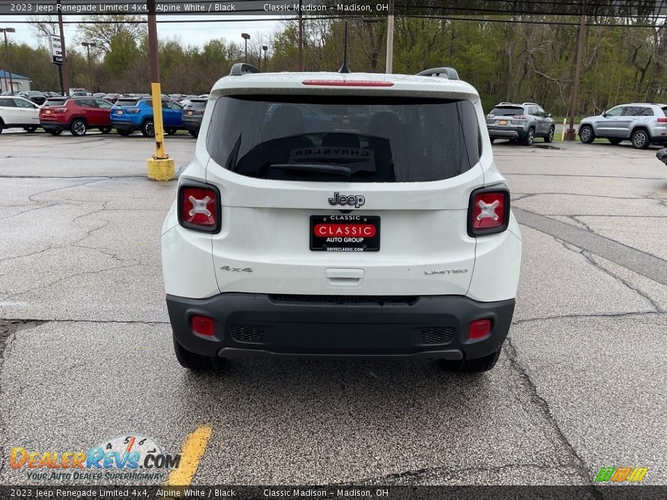 2023 Jeep Renegade Limited 4x4 Alpine White / Black Photo #9
