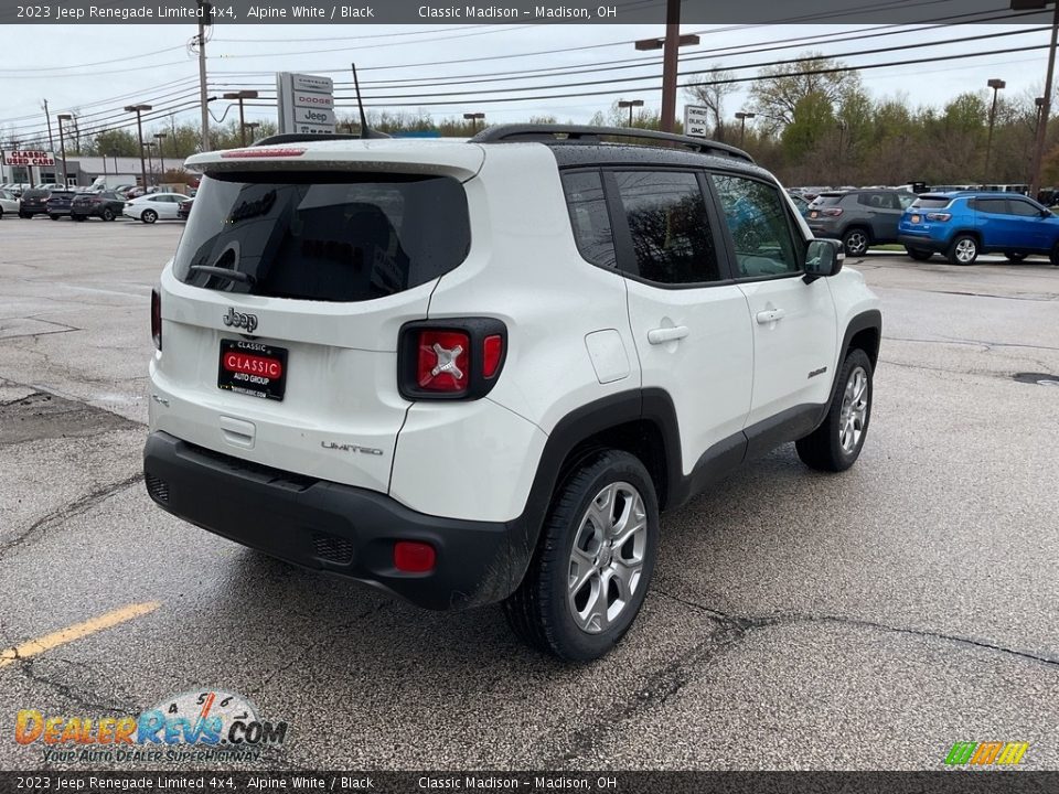 2023 Jeep Renegade Limited 4x4 Alpine White / Black Photo #10