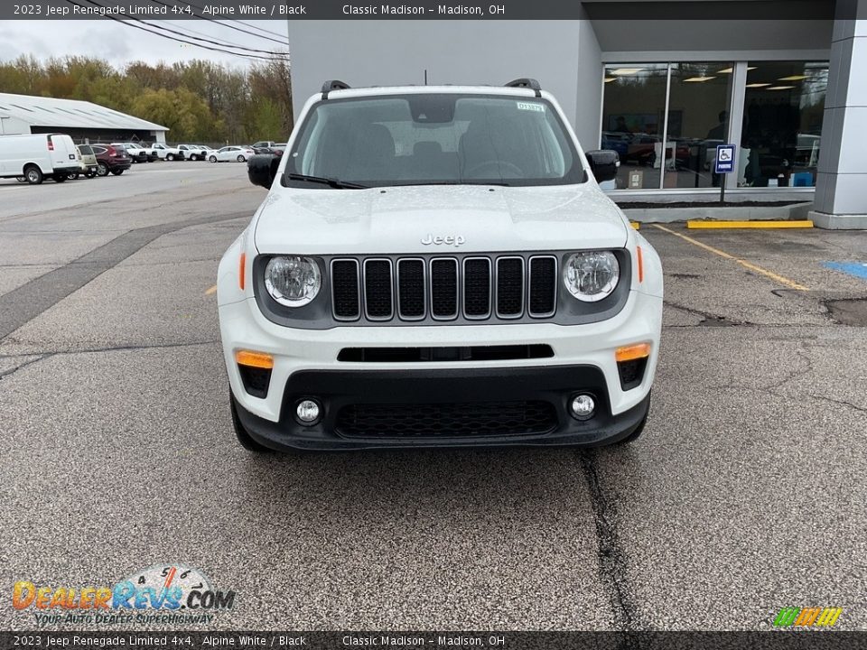 2023 Jeep Renegade Limited 4x4 Alpine White / Black Photo #12
