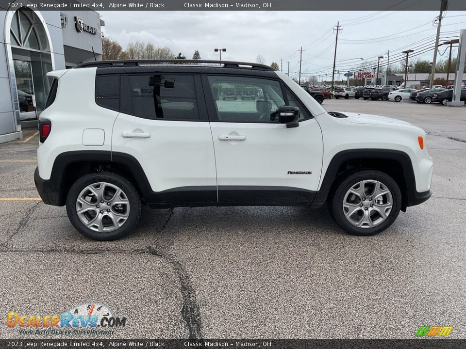 2023 Jeep Renegade Limited 4x4 Alpine White / Black Photo #13