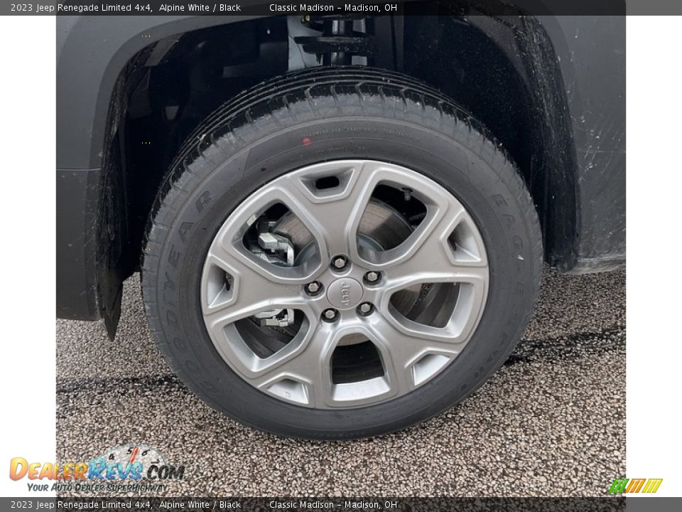 2023 Jeep Renegade Limited 4x4 Alpine White / Black Photo #14