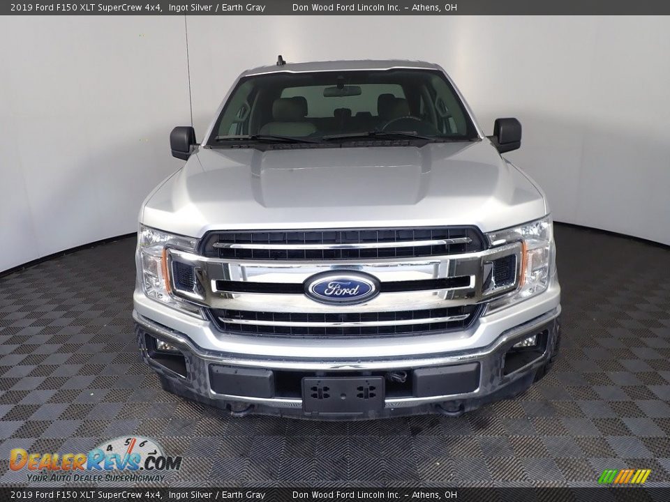 2019 Ford F150 XLT SuperCrew 4x4 Ingot Silver / Earth Gray Photo #5