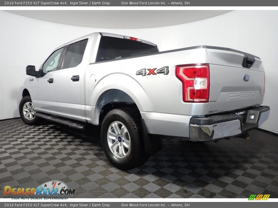 2019 Ford F150 XLT SuperCrew 4x4 Ingot Silver / Earth Gray Photo #11