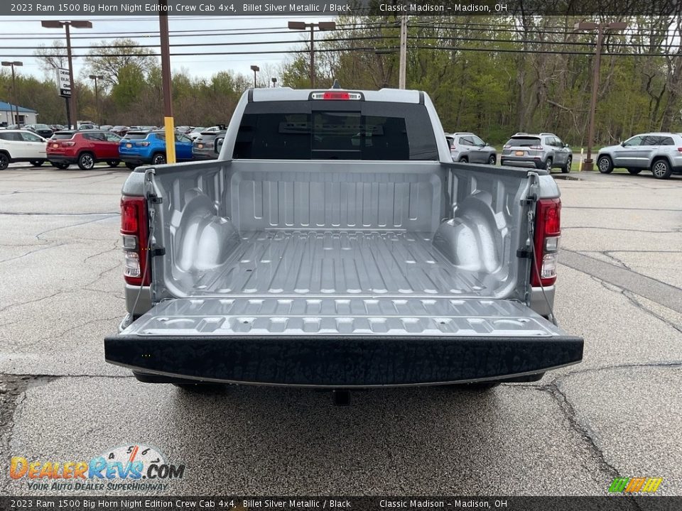 2023 Ram 1500 Big Horn Night Edition Crew Cab 4x4 Billet Silver Metallic / Black Photo #13