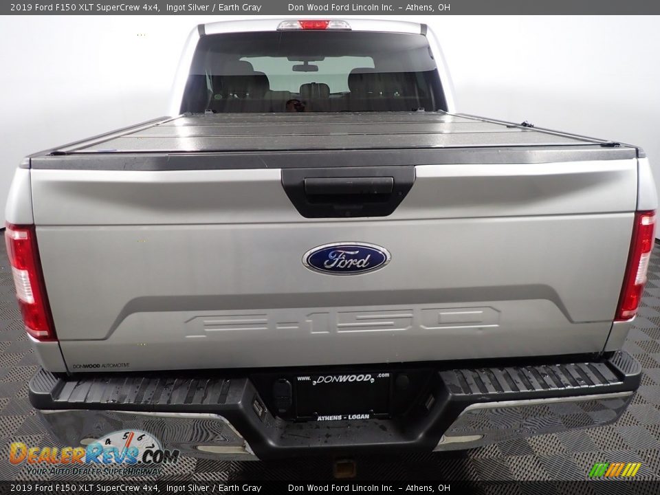 2019 Ford F150 XLT SuperCrew 4x4 Ingot Silver / Earth Gray Photo #13