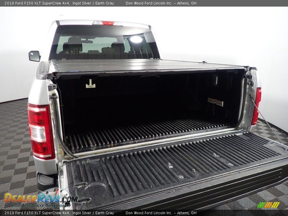 2019 Ford F150 XLT SuperCrew 4x4 Ingot Silver / Earth Gray Photo #14
