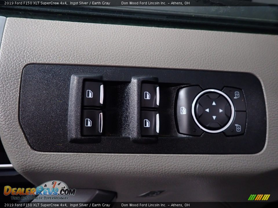 2019 Ford F150 XLT SuperCrew 4x4 Ingot Silver / Earth Gray Photo #19