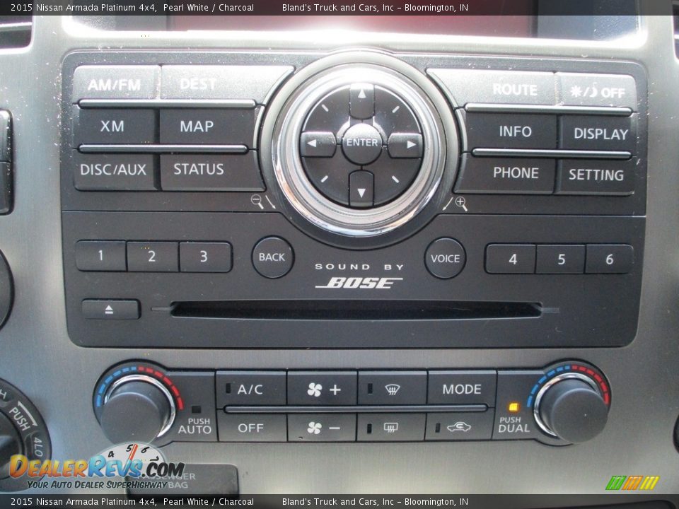 Controls of 2015 Nissan Armada Platinum 4x4 Photo #15