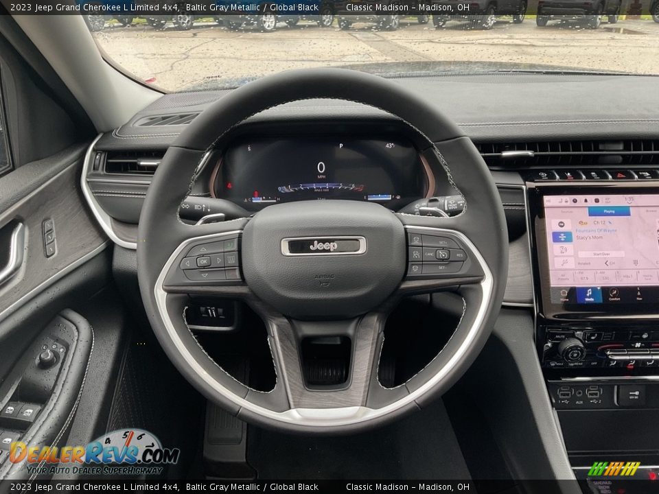 2023 Jeep Grand Cherokee L Limited 4x4 Steering Wheel Photo #7