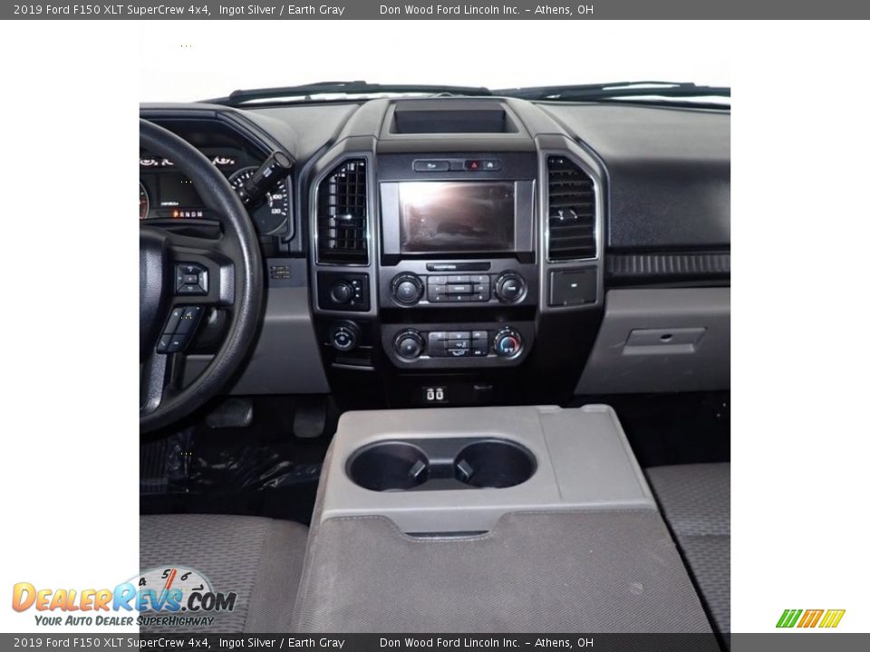 2019 Ford F150 XLT SuperCrew 4x4 Ingot Silver / Earth Gray Photo #23