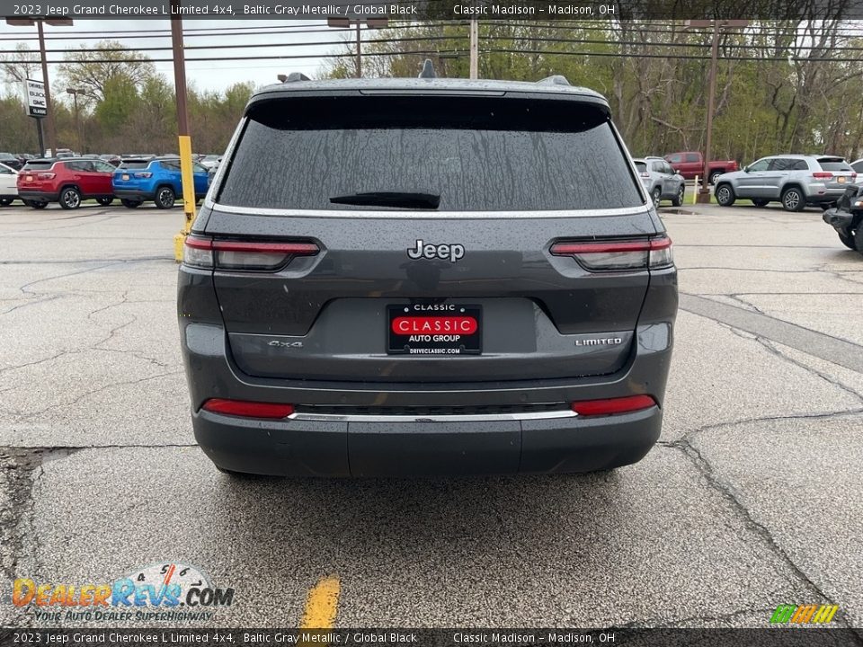 2023 Jeep Grand Cherokee L Limited 4x4 Baltic Gray Metallic / Global Black Photo #11