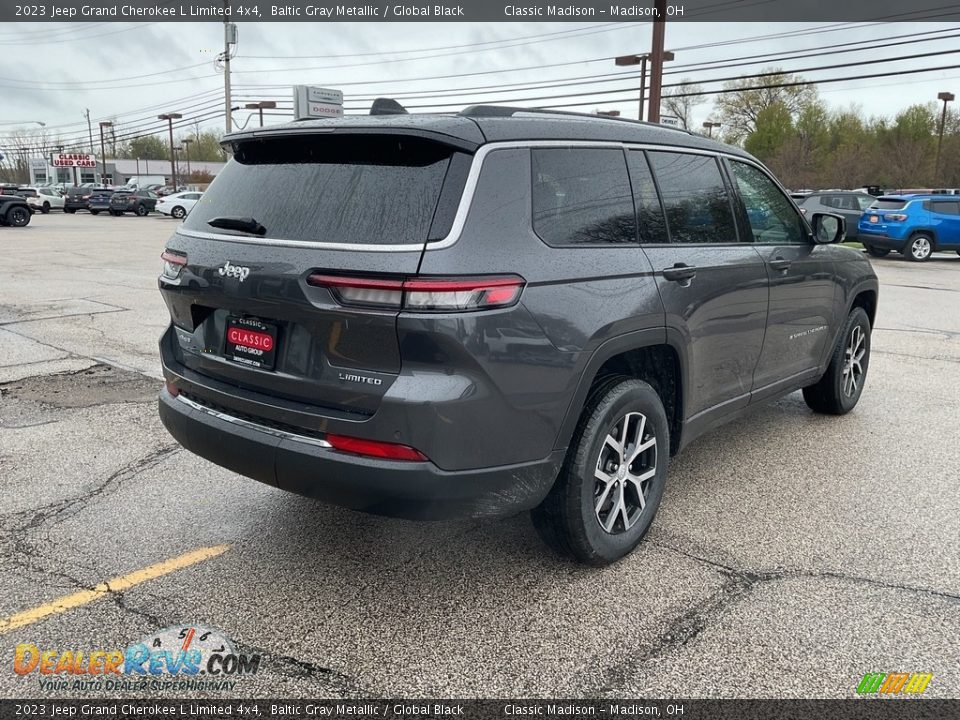 2023 Jeep Grand Cherokee L Limited 4x4 Baltic Gray Metallic / Global Black Photo #12