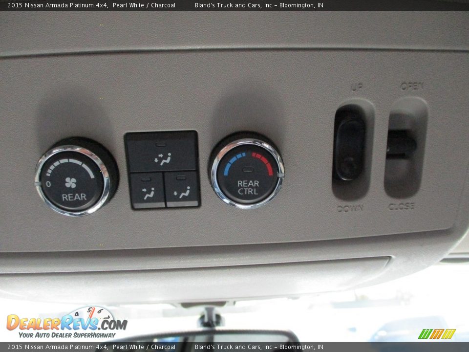 Controls of 2015 Nissan Armada Platinum 4x4 Photo #22