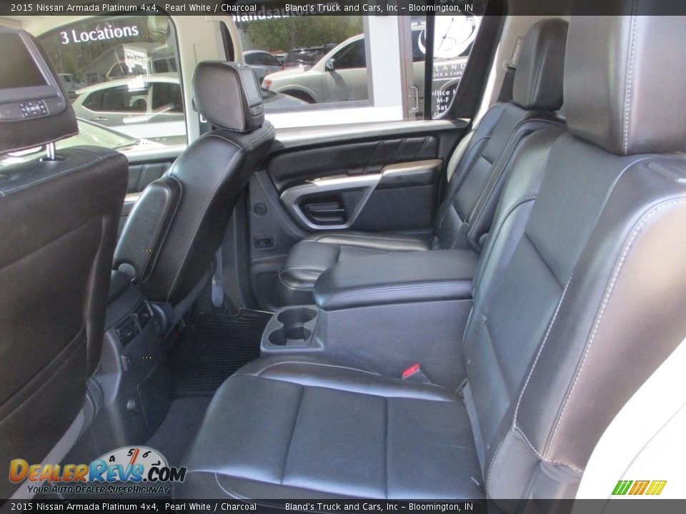 2015 Nissan Armada Platinum 4x4 Pearl White / Charcoal Photo #24