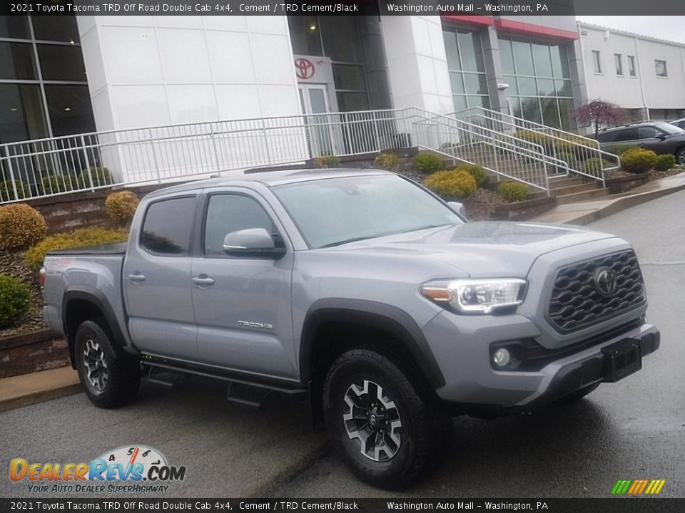 2021 Toyota Tacoma TRD Off Road Double Cab 4x4 Cement / TRD Cement/Black Photo #1