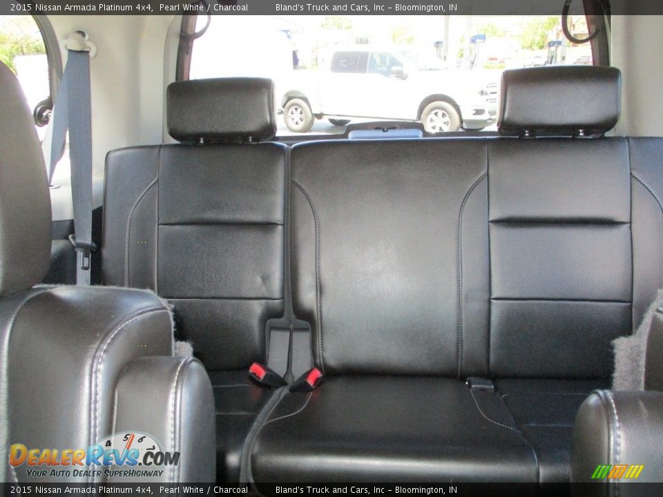 Rear Seat of 2015 Nissan Armada Platinum 4x4 Photo #27