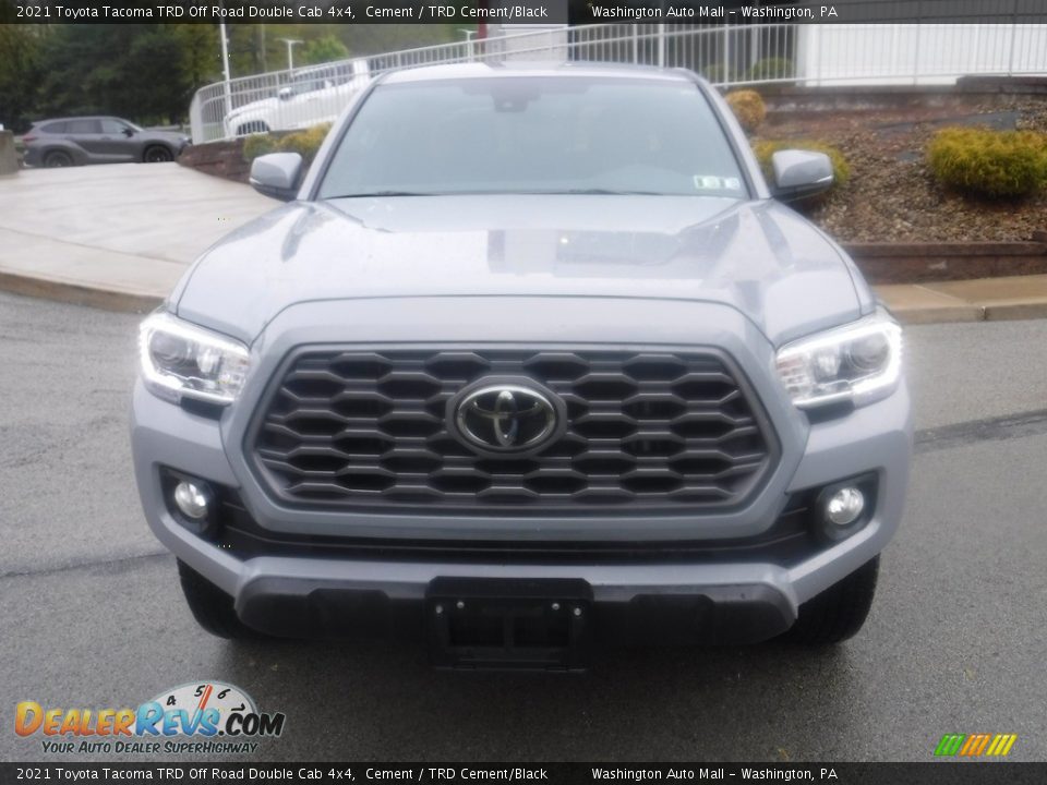 2021 Toyota Tacoma TRD Off Road Double Cab 4x4 Cement / TRD Cement/Black Photo #13