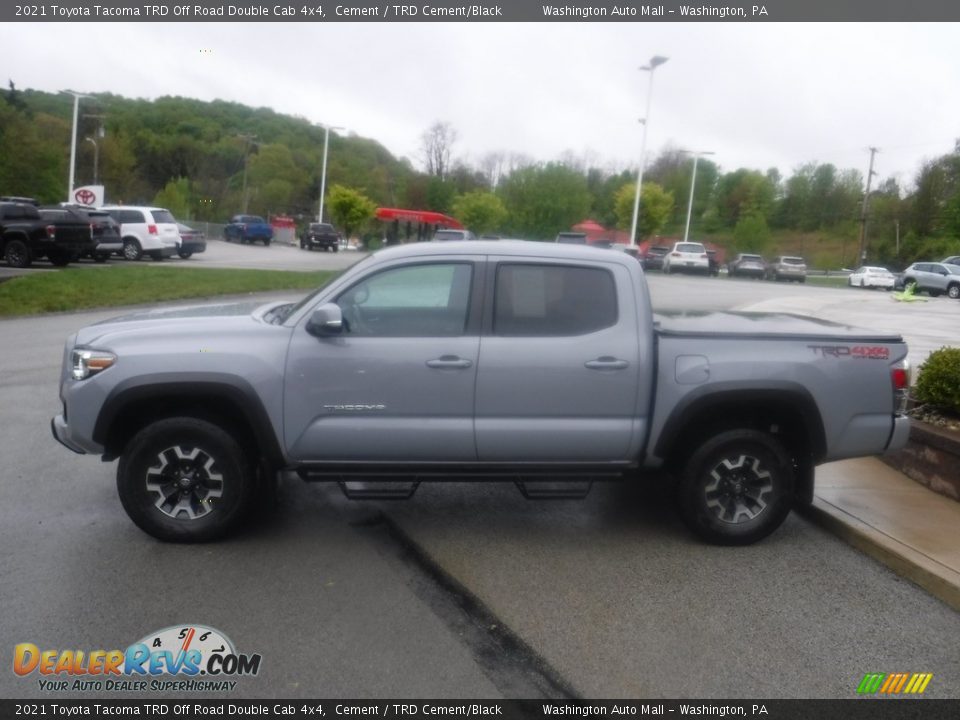 2021 Toyota Tacoma TRD Off Road Double Cab 4x4 Cement / TRD Cement/Black Photo #15