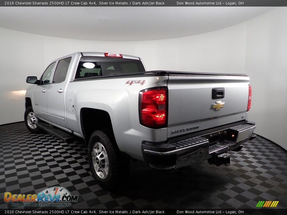 2016 Chevrolet Silverado 2500HD LT Crew Cab 4x4 Silver Ice Metallic / Dark Ash/Jet Black Photo #5