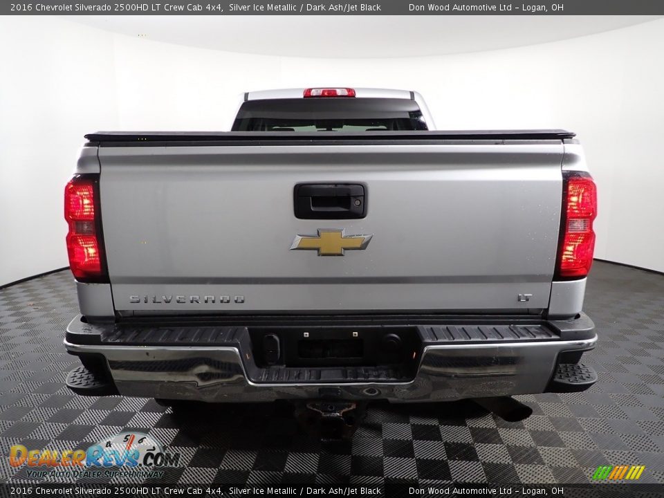 2016 Chevrolet Silverado 2500HD LT Crew Cab 4x4 Silver Ice Metallic / Dark Ash/Jet Black Photo #6