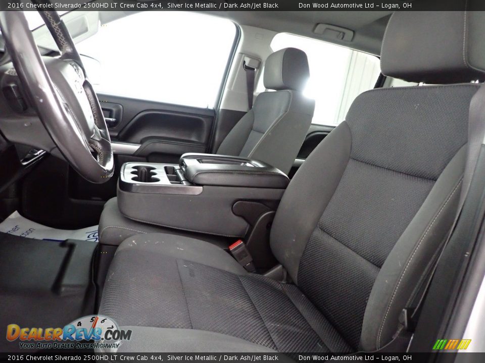 2016 Chevrolet Silverado 2500HD LT Crew Cab 4x4 Silver Ice Metallic / Dark Ash/Jet Black Photo #12