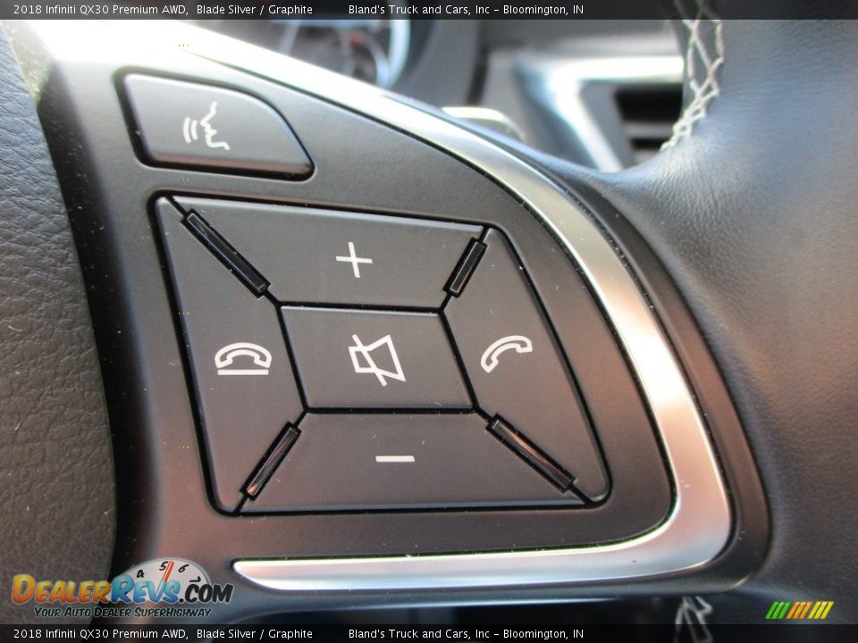 2018 Infiniti QX30 Premium AWD Steering Wheel Photo #12