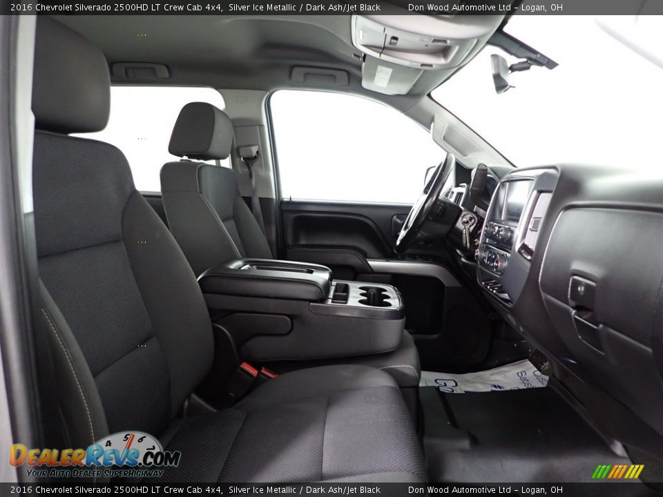 2016 Chevrolet Silverado 2500HD LT Crew Cab 4x4 Silver Ice Metallic / Dark Ash/Jet Black Photo #24