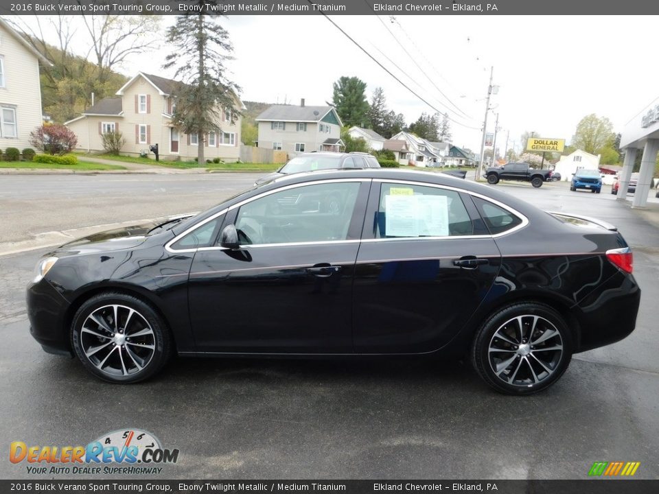 Ebony Twilight Metallic 2016 Buick Verano Sport Touring Group Photo #13