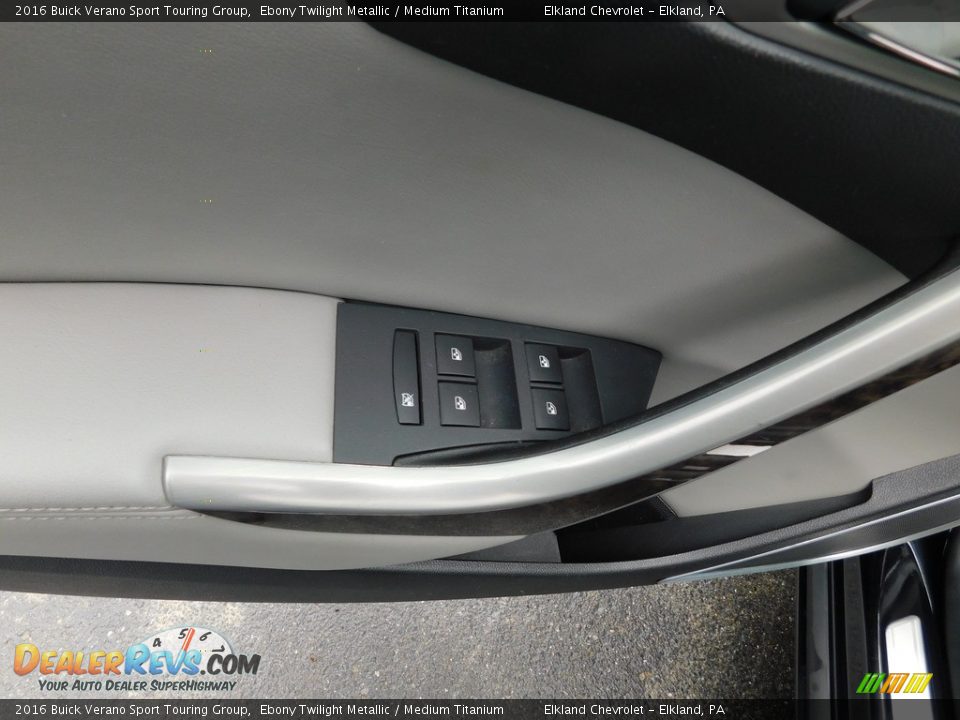 2016 Buick Verano Sport Touring Group Ebony Twilight Metallic / Medium Titanium Photo #18