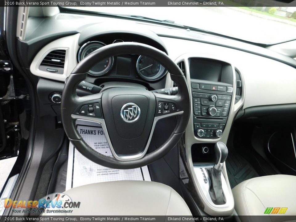 Dashboard of 2016 Buick Verano Sport Touring Group Photo #21