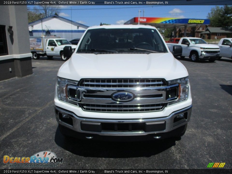 2019 Ford F150 XLT SuperCrew 4x4 Oxford White / Earth Gray Photo #25