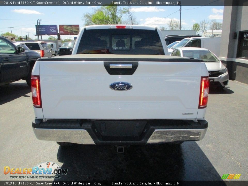 2019 Ford F150 XLT SuperCrew 4x4 Oxford White / Earth Gray Photo #27