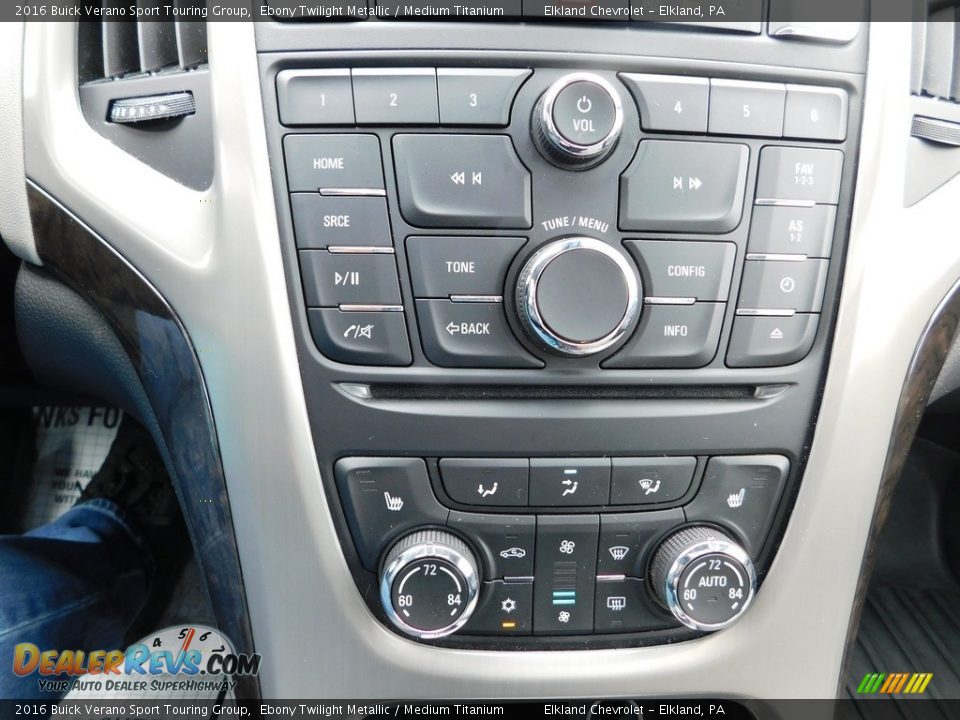 Controls of 2016 Buick Verano Sport Touring Group Photo #32