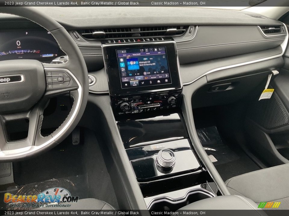 2023 Jeep Grand Cherokee L Laredo 4x4 Baltic Gray Metallic / Global Black Photo #6