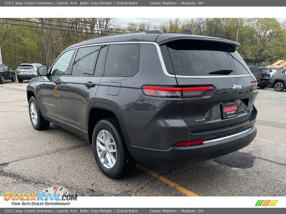 2023 Jeep Grand Cherokee L Laredo 4x4 Baltic Gray Metallic / Global Black Photo #8