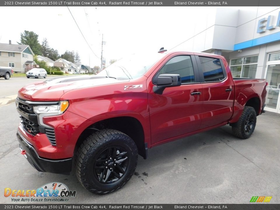 2023 Chevrolet Silverado 1500 LT Trail Boss Crew Cab 4x4 Radiant Red Tintcoat / Jet Black Photo #1