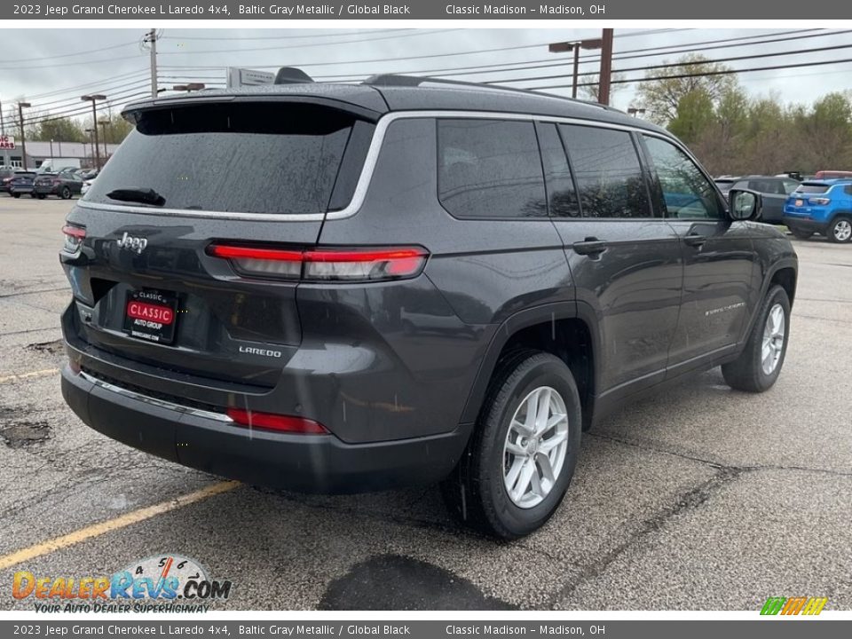 2023 Jeep Grand Cherokee L Laredo 4x4 Baltic Gray Metallic / Global Black Photo #9