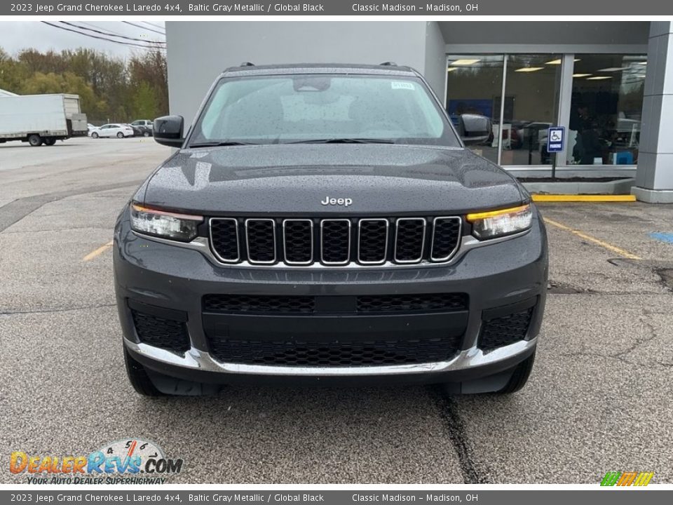 2023 Jeep Grand Cherokee L Laredo 4x4 Baltic Gray Metallic / Global Black Photo #11